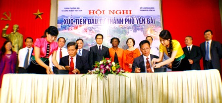 Conferencia de promoción inversionista en Yen Bai